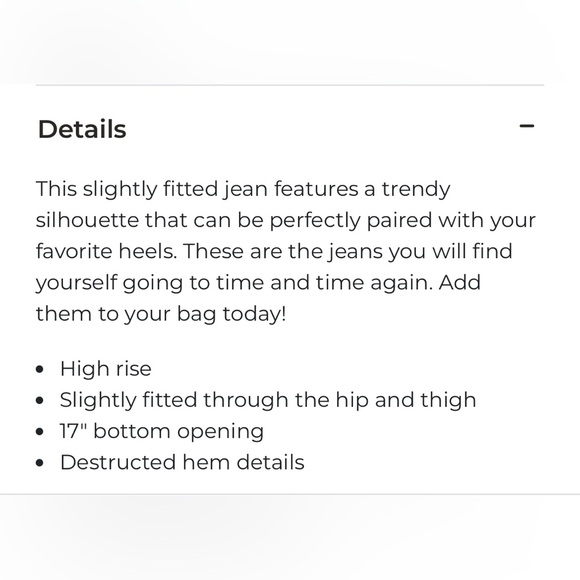 Buckle Hidden High Rise Cropped Black Jeans - Picture 11 of 12